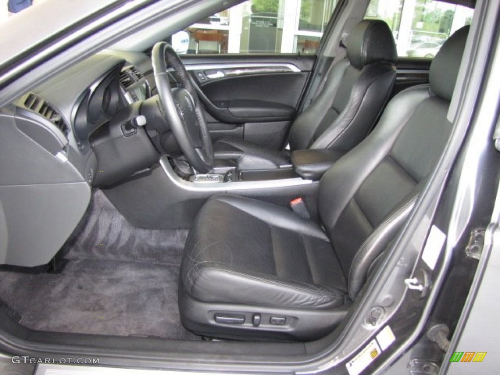 Ebony Interior 2008 Acura TL 3.2 Photo #81298169