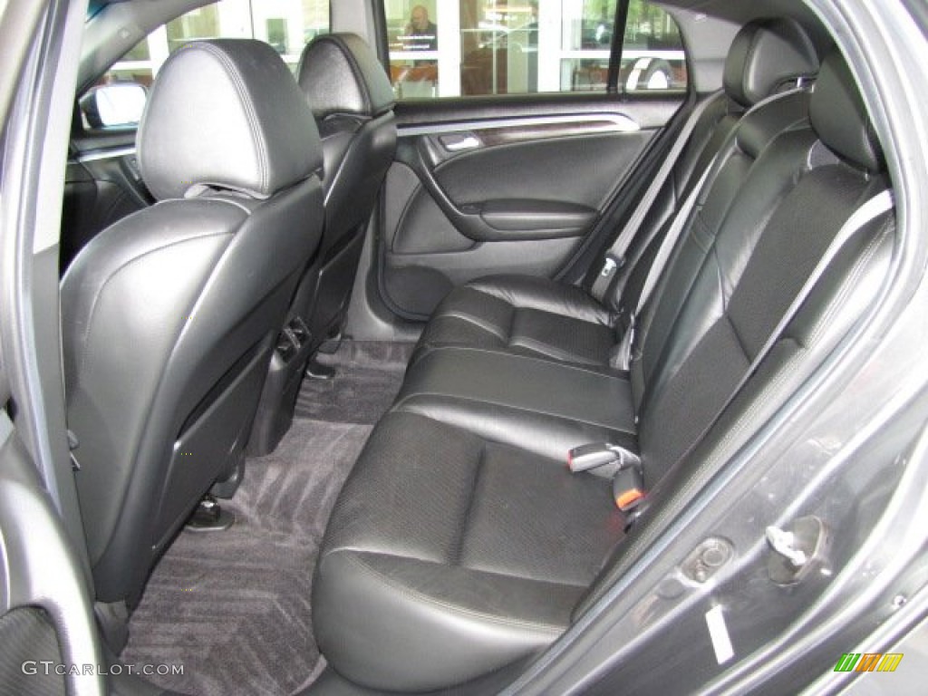 Ebony Interior 2008 Acura TL 3.2 Photo #81298208