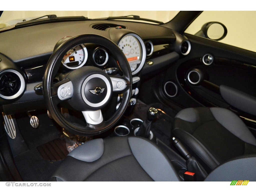 2010 Cooper S Hardtop - Laser Blue Metallic / Grey/Carbon Black photo #9