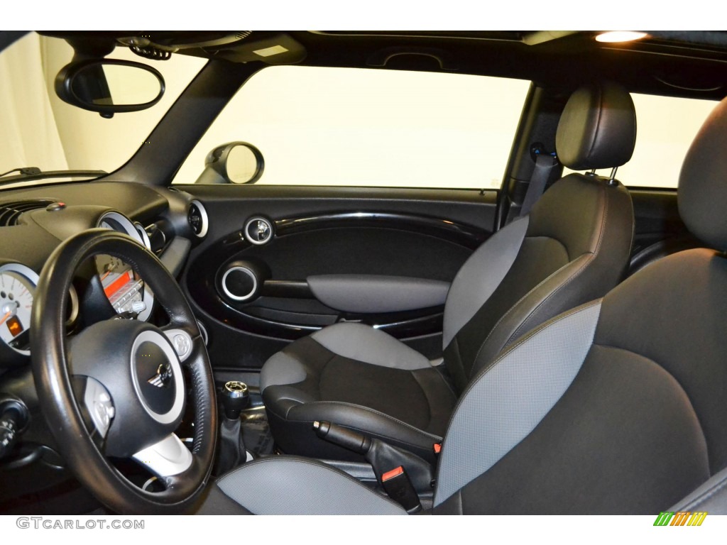 2010 Cooper S Hardtop - Laser Blue Metallic / Grey/Carbon Black photo #10