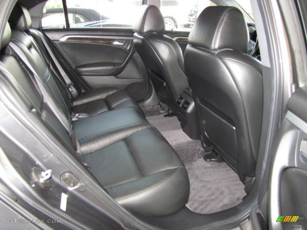 Ebony Interior 2008 Acura TL 3.2 Photo #81298721