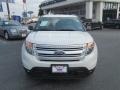 2011 White Suede Ford Explorer XLT  photo #4