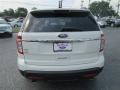 2011 White Suede Ford Explorer XLT  photo #7