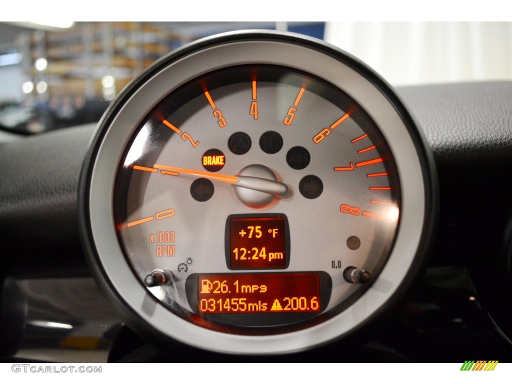 2010 Cooper S Hardtop - Laser Blue Metallic / Grey/Carbon Black photo #19