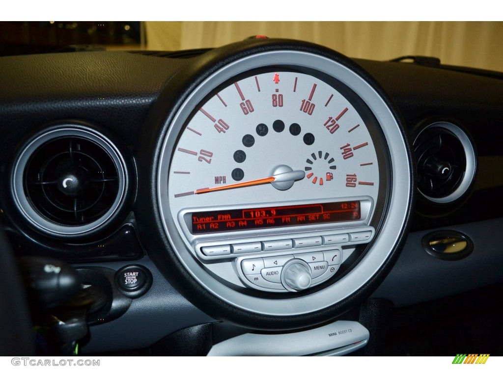 2010 Cooper S Hardtop - Laser Blue Metallic / Grey/Carbon Black photo #21