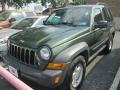 2007 Jeep Green Metallic Jeep Liberty Sport  photo #5