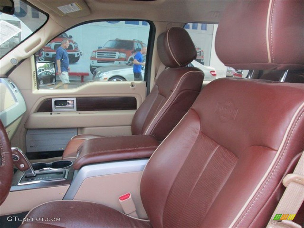 King Ranch Chaparral Leather Interior 2012 Ford F150 King Ranch SuperCrew 4x4 Photo #81299921