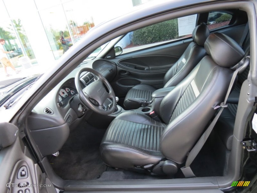 Dark Charcoal Interior 2004 Ford Mustang Mach 1 Coupe Photo #81300273