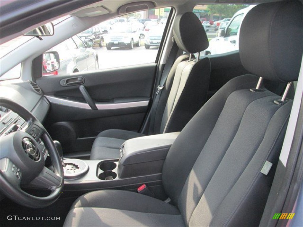 Black Interior 2008 Mazda CX-7 Sport Photo #81300761
