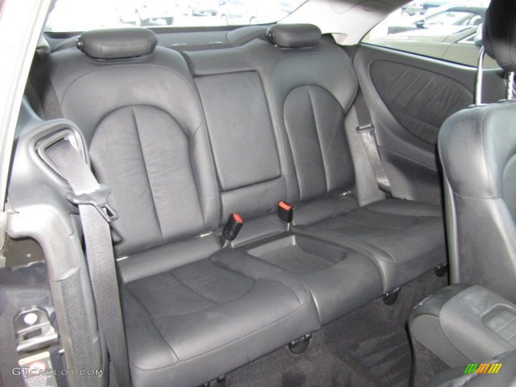 2009 Mercedes-Benz CLK 350 Coupe Rear Seat Photo #81300917
