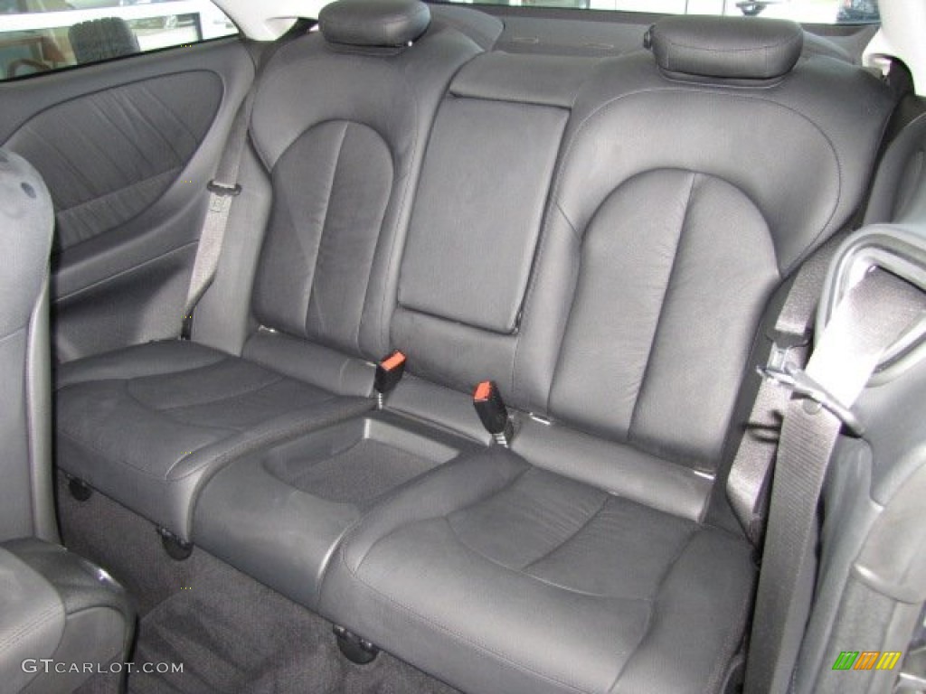 2009 Mercedes-Benz CLK 350 Coupe Rear Seat Photo #81300945