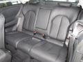 2009 Mercedes-Benz CLK Black Interior Rear Seat Photo