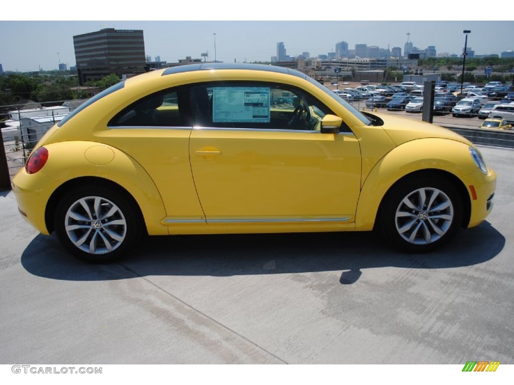 Yellow Rush 2013 Volkswagen Beetle TDI Exterior Photo #81301082