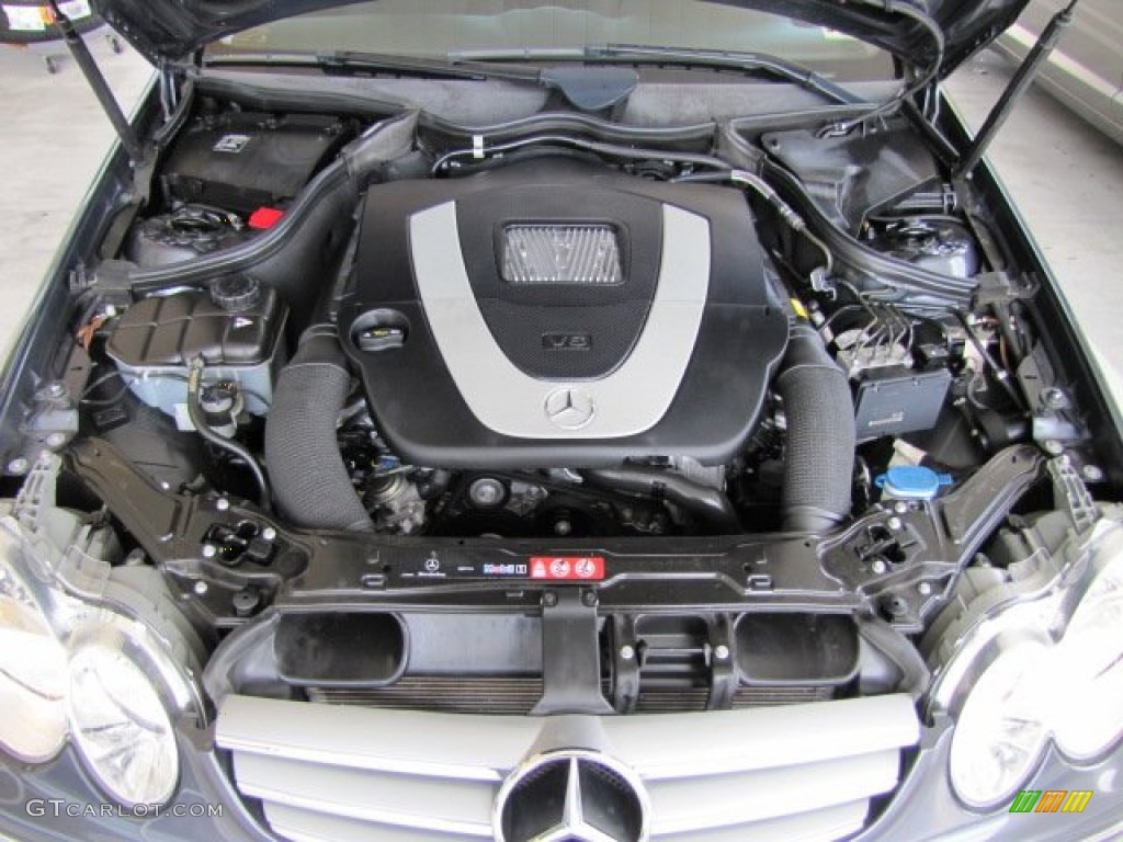 2009 Mercedes-Benz CLK 350 Coupe 3.5 Liter DOHC 24-Valve VVT V6 Engine Photo #81301169