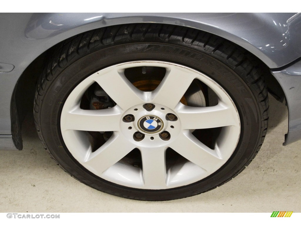 2002 3 Series 325i Convertible - Steel Grey Metallic / Grey photo #3