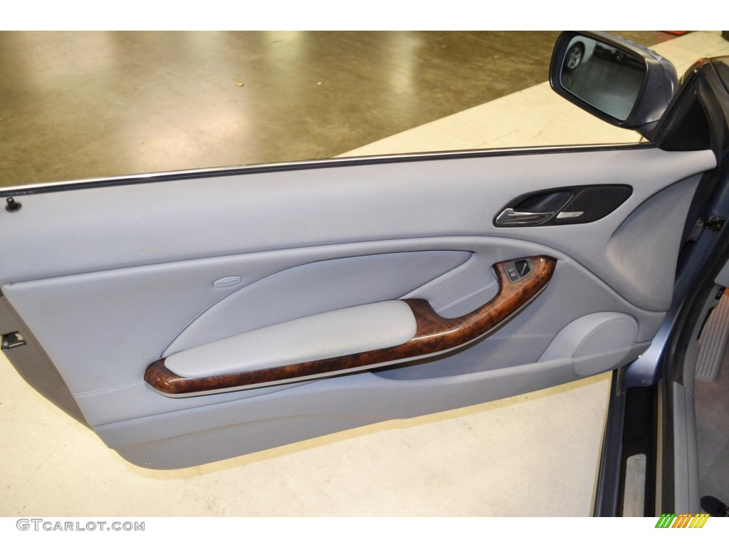 2002 3 Series 325i Convertible - Steel Grey Metallic / Grey photo #13