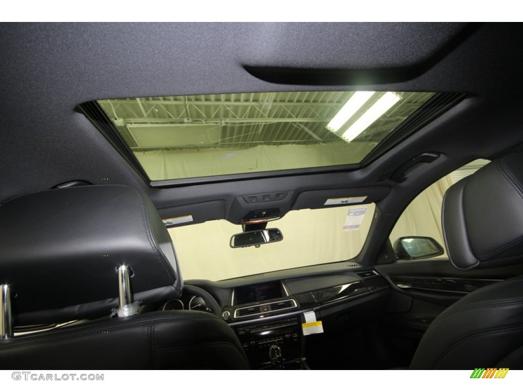 2013 7 Series 750i Sedan - Black Sapphire Metallic / Black photo #35