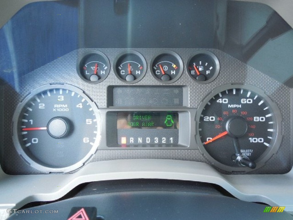 2008 Ford F250 Super Duty XLT SuperCab 4x4 Gauges Photo #81303002