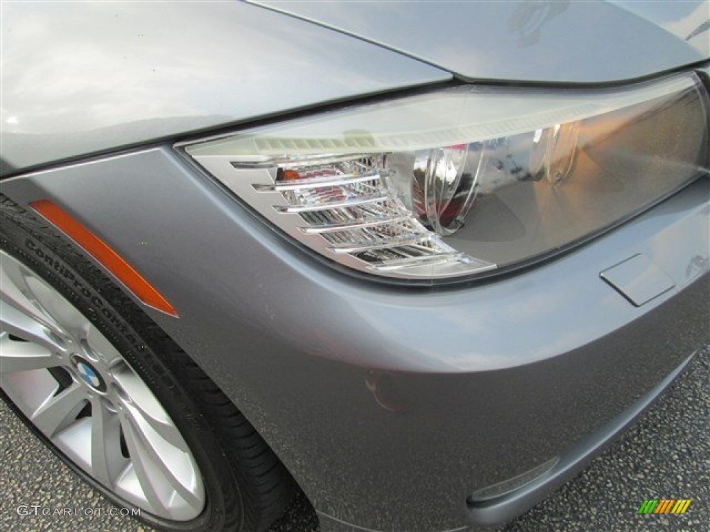 2010 3 Series 328i xDrive Sedan - Space Gray Metallic / Black photo #3