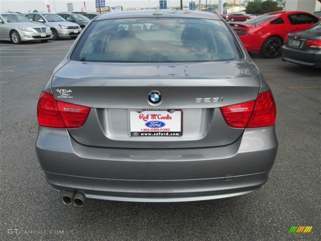 2010 3 Series 328i xDrive Sedan - Space Gray Metallic / Black photo #7