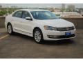 2013 Candy White Volkswagen Passat 2.5L SEL  photo #1