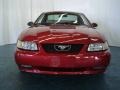 2000 Laser Red Metallic Ford Mustang GT Coupe  photo #3
