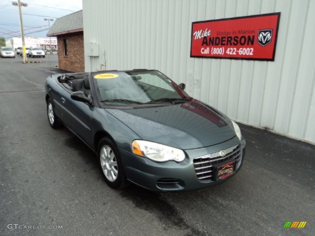 2006 Sebring GTC Convertible - Magnesium Pearl / Dark Slate Gray photo #1