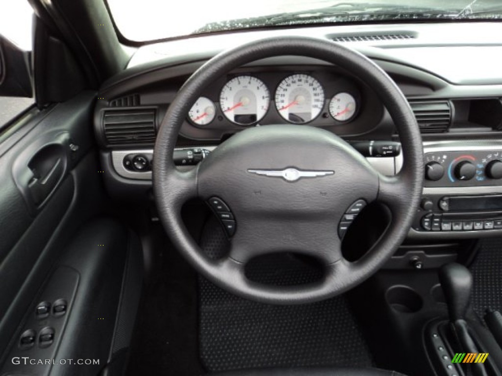 2006 Chrysler Sebring GTC Convertible Steering Wheel Photos