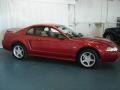 2000 Laser Red Metallic Ford Mustang GT Coupe  photo #5