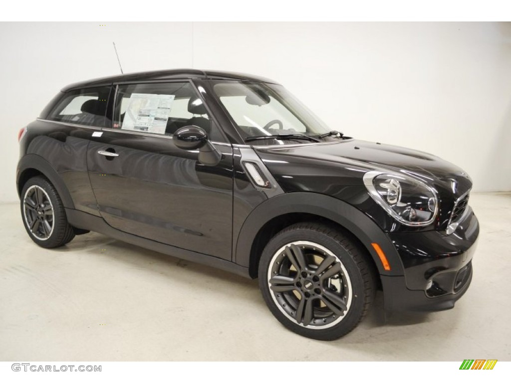 Absolute Black 2013 Mini Cooper S Paceman Exterior Photo #81304679