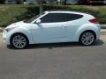 2013 Century White Hyundai Veloster   photo #3