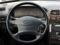 2002 Hyundai XG350 Black Interior Steering Wheel Photo