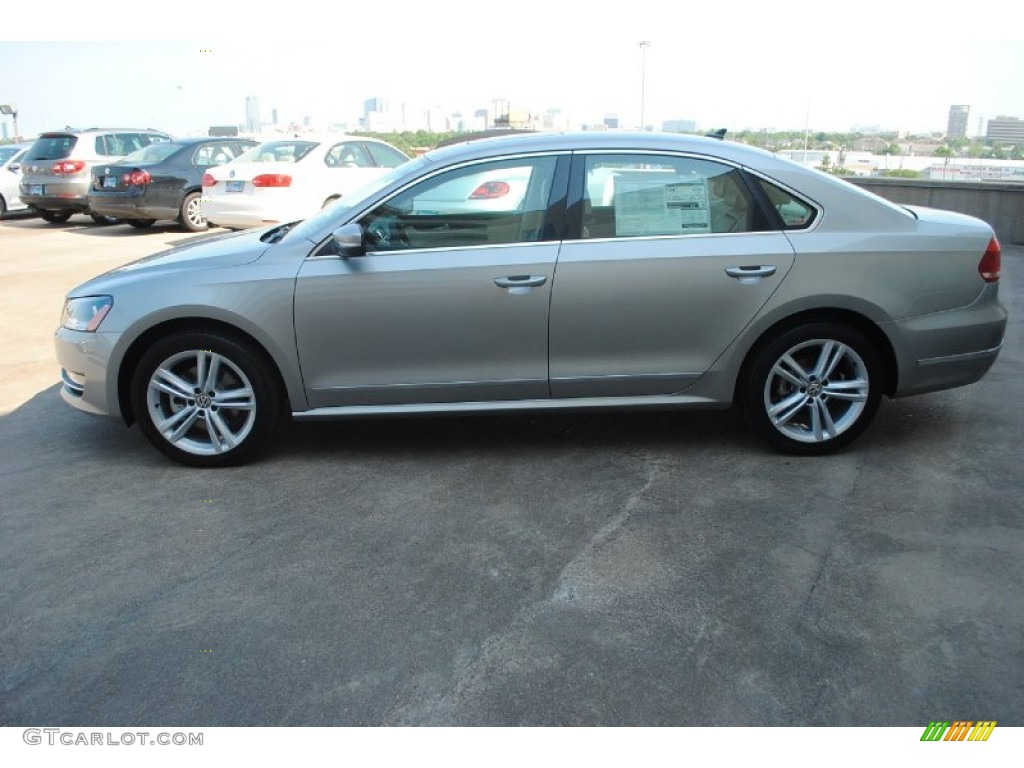 Tungsten Silver Metallic 2013 Volkswagen Passat TDI SEL Exterior Photo #81307154