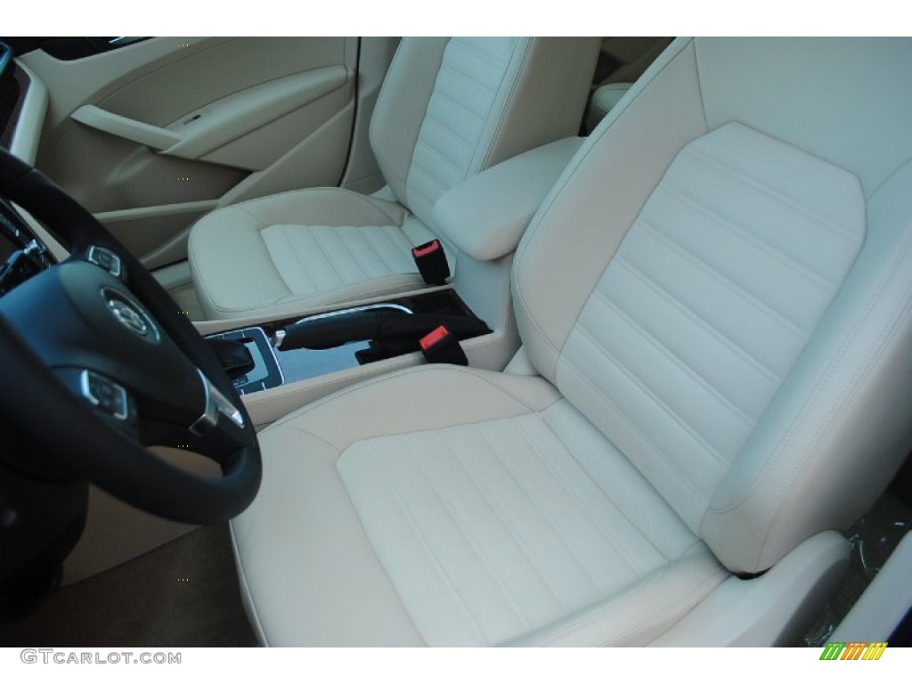 Cornsilk Beige Interior 2013 Volkswagen Passat TDI SEL Photo #81307303