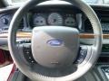 2005 Ford Crown Victoria Dark Charcoal Interior Steering Wheel Photo