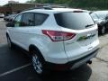 2013 White Platinum Metallic Tri-Coat Ford Escape SEL 2.0L EcoBoost 4WD  photo #4