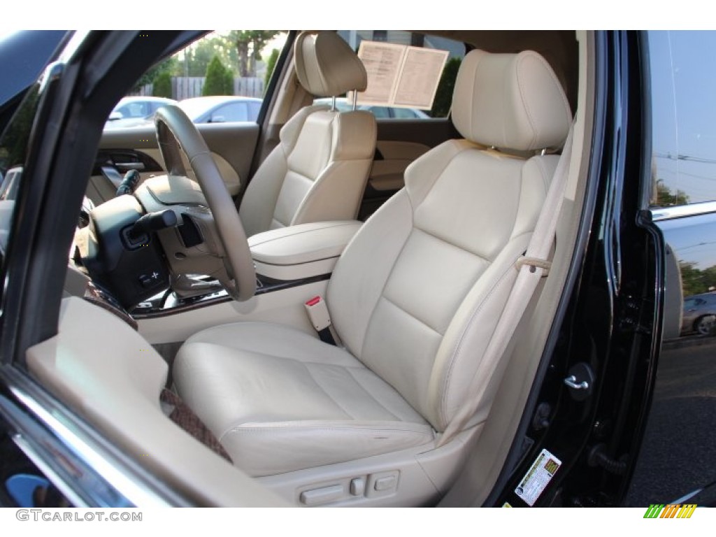 Parchment Interior 2010 Acura MDX Technology Photo #81308174