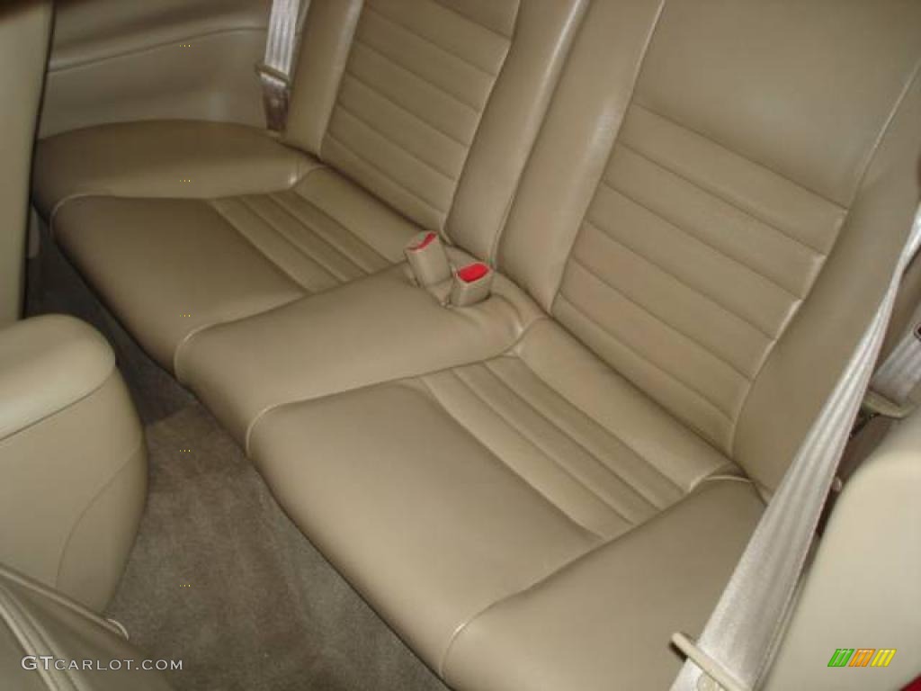 2000 Mustang GT Coupe - Laser Red Metallic / Medium Parchment photo #21