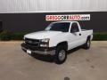 2006 Summit White Chevrolet Silverado 1500 Work Truck Regular Cab 4x4  photo #2