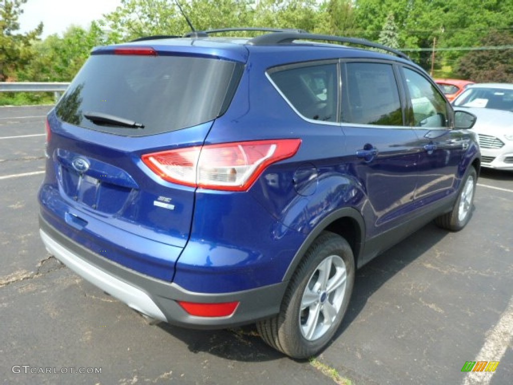 2013 Escape SE 1.6L EcoBoost 4WD - Deep Impact Blue Metallic / Charcoal Black photo #2