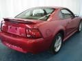 2000 Laser Red Metallic Ford Mustang GT Coupe  photo #30