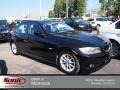2010 Jet Black BMW 3 Series 328i Sedan  photo #1