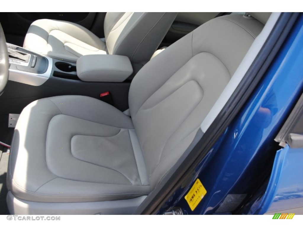 2009 A4 2.0T Sedan - Aruba Blue Pearl Effect / Cardamom Beige photo #10