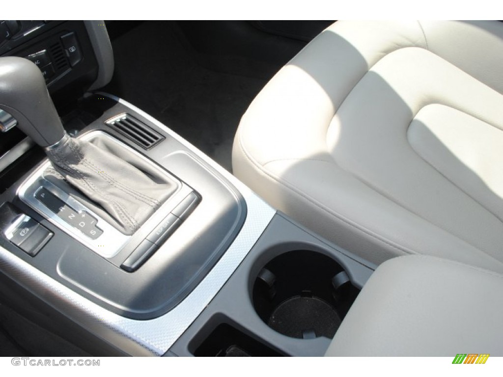 2009 A4 2.0T Sedan - Aruba Blue Pearl Effect / Cardamom Beige photo #13