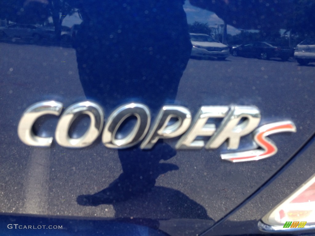 2004 Cooper S Hardtop - Indi Blue Metallic / Lapis Blue/Panther Black photo #10