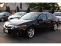 2010 Crystal Black Pearl Acura TSX Sedan  photo #6