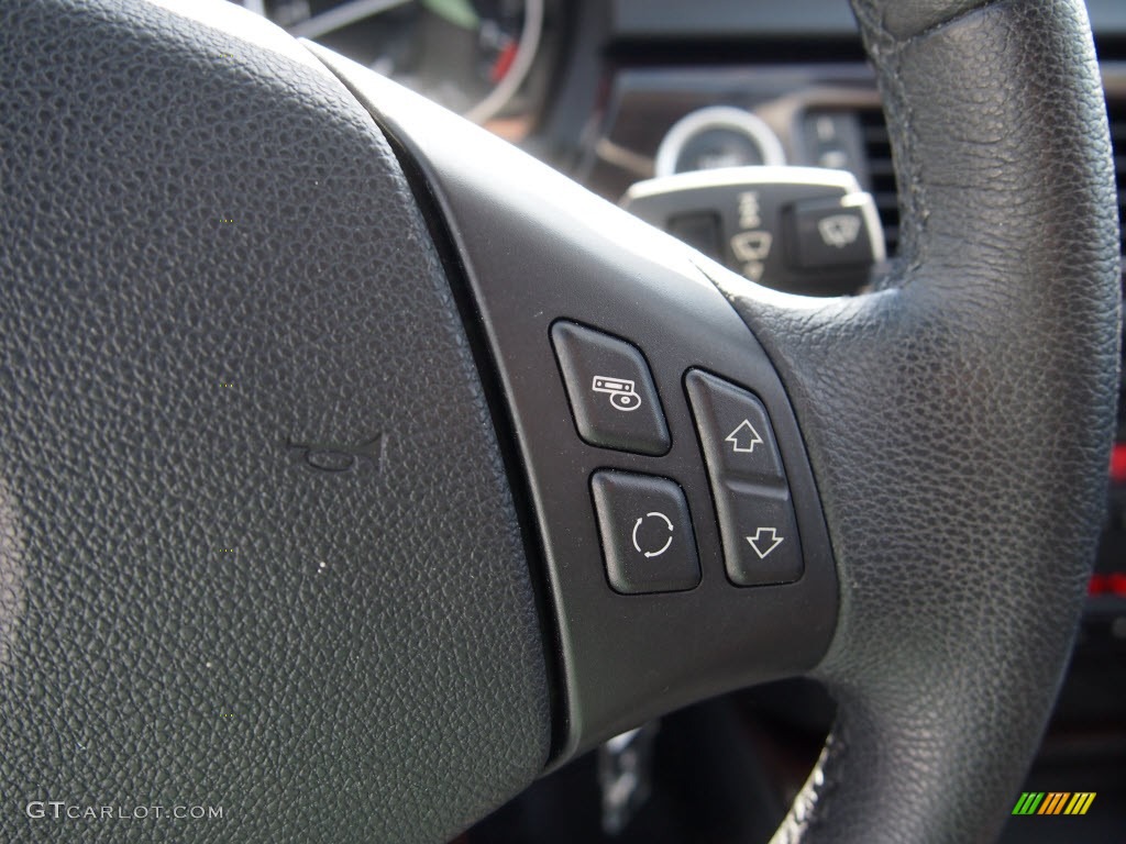 2010 3 Series 328i Sedan - Jet Black / Black photo #22