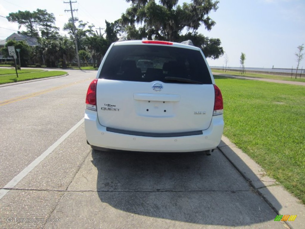 2006 Quest 3.5 S - Nordic White Pearl / Gray photo #10