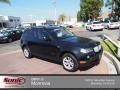 2010 Jet Black BMW X3 xDrive30i  photo #1