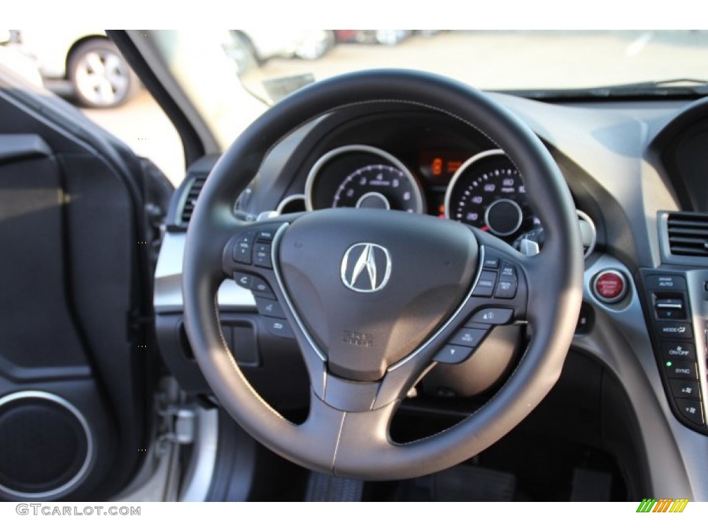 2011 Acura TL 3.7 SH-AWD Technology Steering Wheel Photos